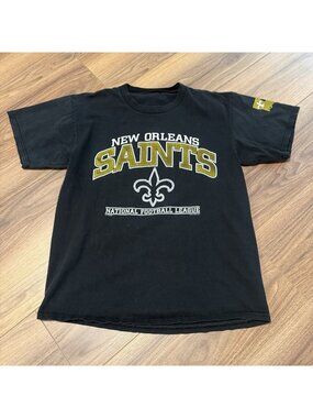 Vintage New Orleans Saints T Shirt Mens Large NFL 1995